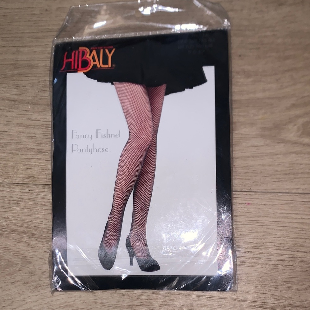 Black Fishnet Pantyhose